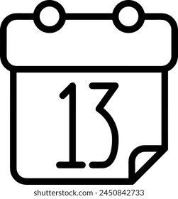 Calendar icon symbol vector image