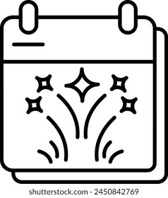 Calendar icon symbol vector image