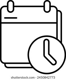 Calendar icon symbol vector image