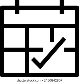 Calendar icon symbol vector image