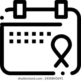 Calendar icon symbol vector image