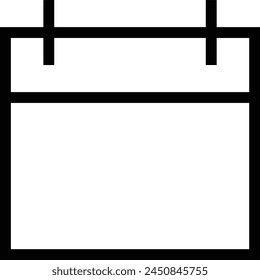 Calendar icon symbol vector image