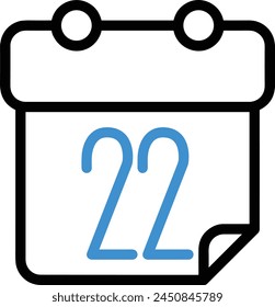 Calendar icon symbol vector image