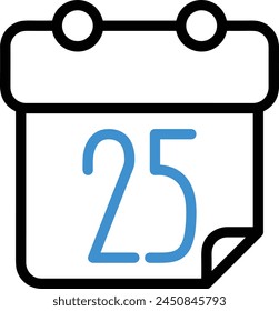 Calendar icon symbol vector image
