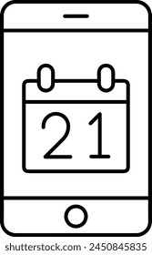 Calendar icon symbol vector image