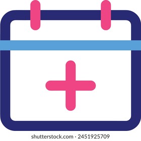 Calendar icon symbol vector image
