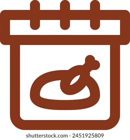 Calendar icon symbol vector image
