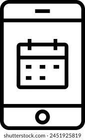 Calendar icon symbol vector image
