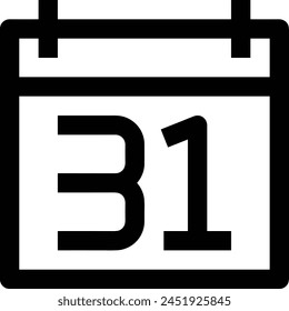 Calendar icon symbol vector image