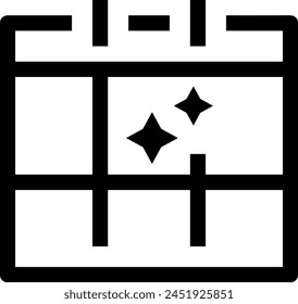 Símbolo de Vector de calendario Imagen