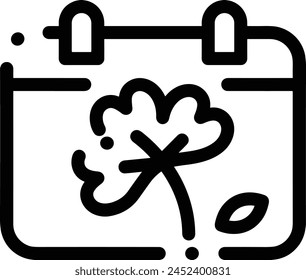 Calendar icon symbol vector image