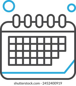 Símbolo de Vector de calendario Imagen