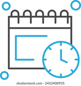 Calendar icon symbol vector image