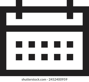 Símbolo de Vector de calendario Imagen
