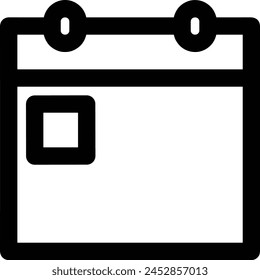 Bild Vektorgrafik Kalendersymbol