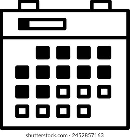 Bild Vektorgrafik Kalendersymbol