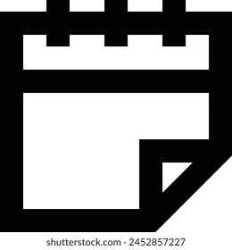 Símbolo de Vector de calendario Imagen