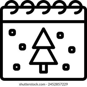 Símbolo de Vector de calendario Imagen