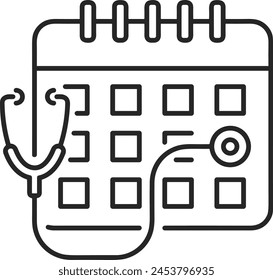 Símbolo de Vector de calendario Imagen