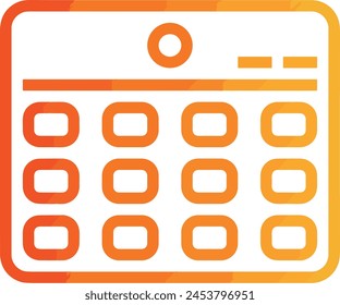 Símbolo de Vector de calendario Imagen