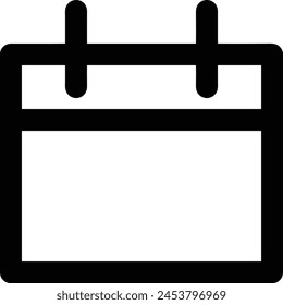 Calendar icon symbol vector image