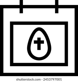 Símbolo de Vector de calendario Imagen