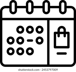 Bild Vektorgrafik Kalendersymbol