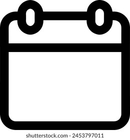Símbolo de Vector de calendario Imagen