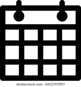 Símbolo de Vector de calendario Imagen