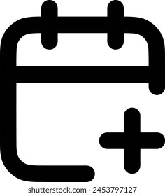 Símbolo de Vector de calendario Imagen