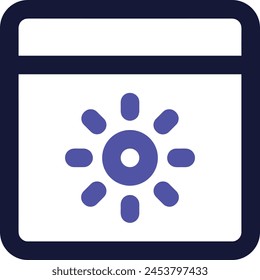 Calendar icon symbol vector image