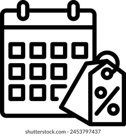 Bild Vektorgrafik Kalendersymbol