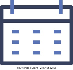 Calendar icon symbol vector image
