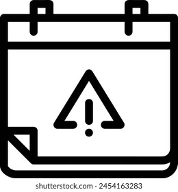 Calendar icon symbol vector image