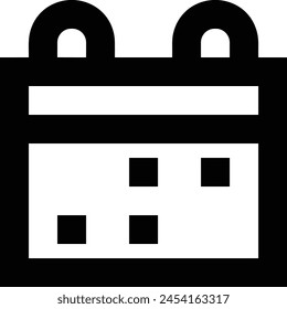 Símbolo de Vector de calendario Imagen