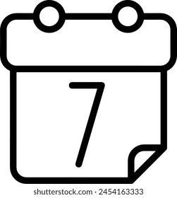 Calendar icon symbol vector image