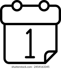Calendar icon symbol vector image
