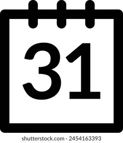 Calendar icon symbol vector image