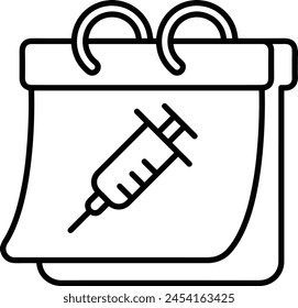 Símbolo de Vector de calendario Imagen