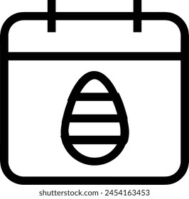 Calendar icon symbol vector image