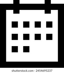 Calendar icon symbol vector image