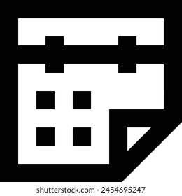 Calendar icon symbol vector image