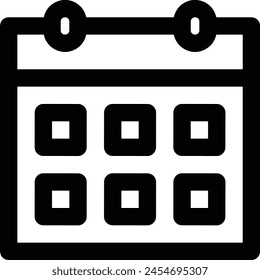Bild Vektorgrafik Kalendersymbol