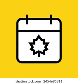 Calendar icon symbol vector image