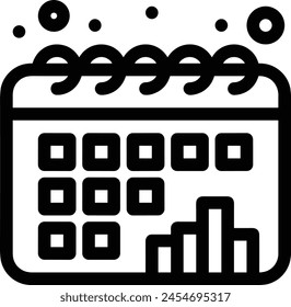 Bild Vektorgrafik Kalendersymbol
