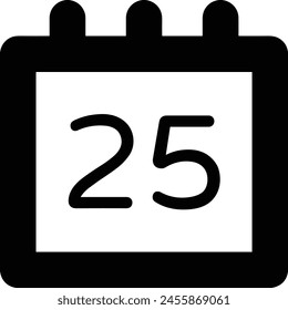Calendar icon symbol vector image