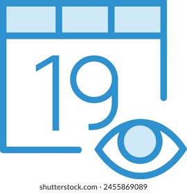 Calendar icon symbol vector image