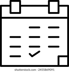Bild Vektorgrafik Kalendersymbol