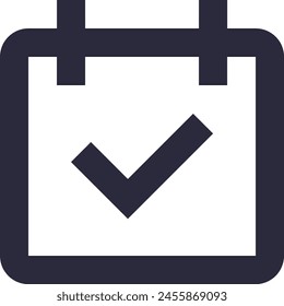 Bild Vektorgrafik Kalendersymbol