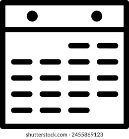 Calendar icon symbol vector image